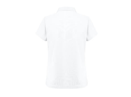 THC DYNAMIC WOMEN WH. Technisches Poloshirt für Damen