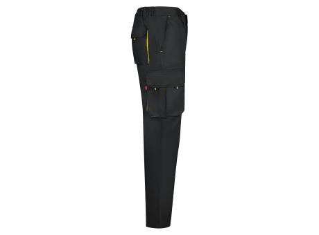 VL HYPNOS. Zweifarbige Twill-Hose mit mehreren Taschen (200 g/m²), aus Baumwolle (35 %) und Polyester (65 %)