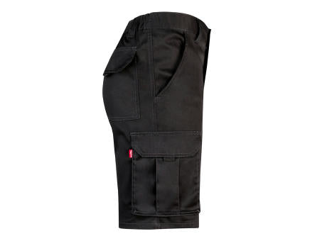 VL HEBE. Stretch-Bermudashorts mit mehreren Taschen (240 g/m²), aus Baumwolle (46 %), EME (38 %) und Polyester (16 %)