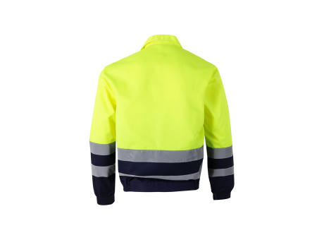 VL NEPTUNE LARGE. Zweifarbige Twill-Jacke (210g/m²) aus Polyester (80%) und Baumwolle (20%)