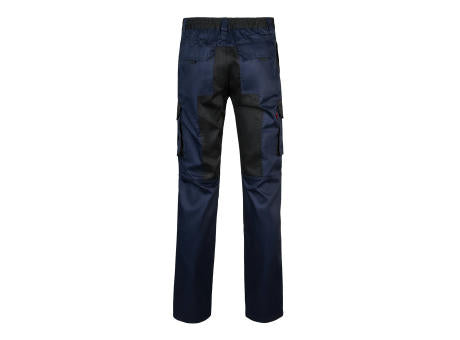 VL NJORD. Zweifarbige Twill-Hose mit mehreren Taschen (240 g/m²), aus Baumwolle (35%) und Polyester (65%)