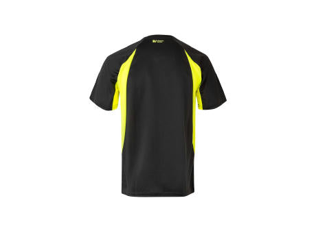 VL SLAYER. Zweifarbiges technisches T-Shirt mit Bird-Eye-Design (160 g/m²), aus Polyester (100%)