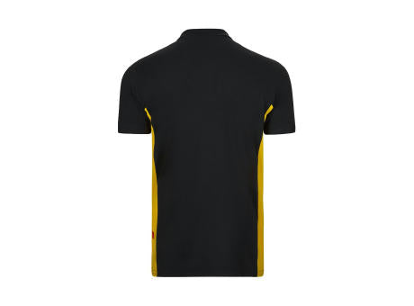 VL SUPAY. Zweifarbiges Piqué-Poloshirt (180 g/m²), kurzärmelig, aus Baumwolle (60%) und Polyester (40%)