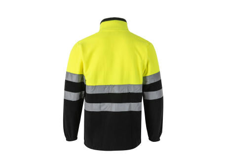VL EROS. Zweifarbige Fleecejacke (280g/m²), aus Polyester (100%)