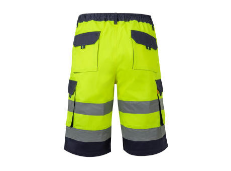 VL HADES. Zweifarbige Bermudashorts mit mehreren Taschen (210 g/m²), aus Baumwolle (20%) und Polyester (80%)