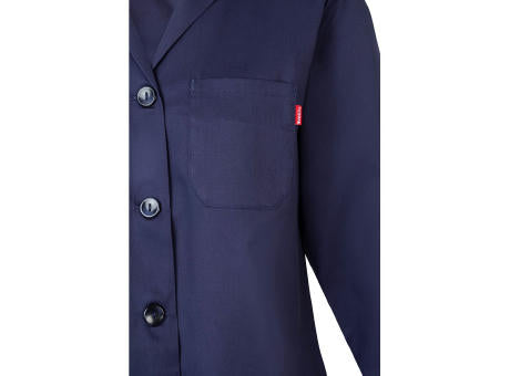 VL RAMA. Langärmeliger Kittel (175 g/m²), aus Baumwollköper (35 %) und Polyester (65 %)
