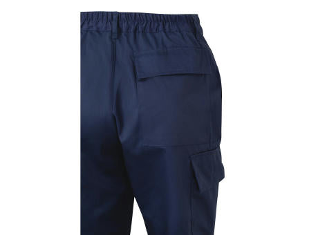 VL ARTEMIS. Zweifarbige Hose aus Twill (190g/m²), Baumwolle (20%) und Polyester (80%)