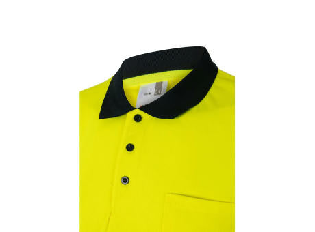 VL FORTUNA. Poloshirt (140g/m²) im Bird-Eye-Design mit kurzen Ärmeln, aus Polyester (100%)