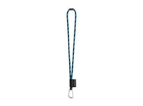 75089. SET Lanyard TUBE Long (Ø 7 mm) mit 55 mm D-förmigem Karabiner und Ø 7 mm Sicherheitsverschluss