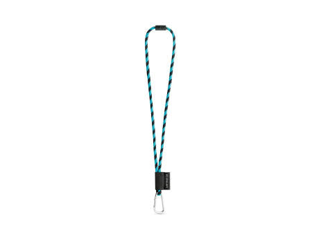 75089. SET Lanyard TUBE Long (Ø 7 mm) mit 55 mm D-förmigem Karabiner und Ø 7 mm Sicherheitsverschluss