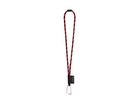 75089. SET Lanyard TUBE Long (Ø 7 mm) mit 55 mm D-förmigem Karabiner und Ø 7 mm Sicherheitsverschluss