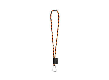 75089. SET Lanyard TUBE Long (Ø 7 mm) mit 55 mm D-förmigem Karabiner und Ø 7 mm Sicherheitsverschluss