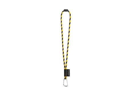 75089. SET Lanyard TUBE Long (Ø 7 mm) mit 55 mm D-förmigem Karabiner und Ø 7 mm Sicherheitsverschluss