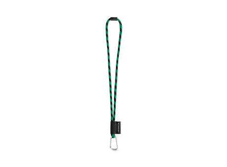 75089. SET Lanyard TUBE Long (Ø 7 mm) mit 55 mm D-förmigem Karabiner und Ø 7 mm Sicherheitsverschluss