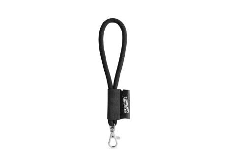 75090. SET Lanyard TUBE Short (Ø 7 mm) mit 9 mm Schnapperkarabiner