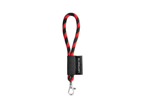 75090. SET Lanyard TUBE Short (Ø 7 mm) mit 9 mm Schnapperkarabiner