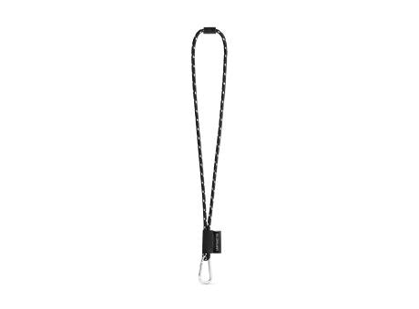 75091. SET Lanyard NAUTIC Long (Ø 7 mm) mit 55 mm D-förmigem Karabiner und Ø 7 mm Sicherheitsverschluss