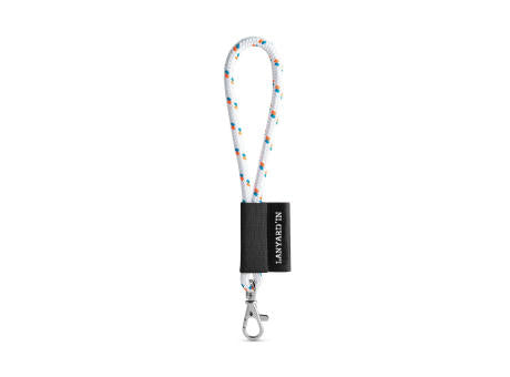 75092. SET Lanyard NAUTIC Short (Ø 7 mm) Set mit 9 mm Schnappkarabiner