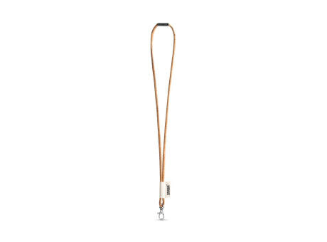 75096. SET Lanyard CORK Long (Ø 5 mm) mit 9 mm Karabinerhaken und Ø 5 mm Sicherheitsverschluss