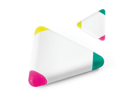 TRIAN. Textmarker aus PP, mit 3 Farben