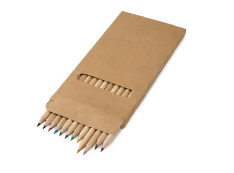 CROCO. Buntstift Schachtel mit 12 Buntstiften