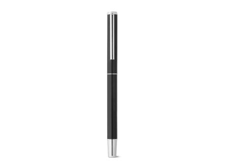 LEAH. Roll- und Kugelschreiber aus Aluminium (94% rAL) mit Clip
