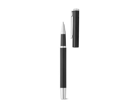 LEAH. Roll- und Kugelschreiber aus Aluminium (94% rAL) mit Clip