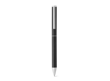 LEAH. Roll- und Kugelschreiber aus Aluminium (94% rAL) mit Clip