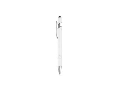 NEIL. Kugelschreiber mit Gehäuse aus recyceltem Aluminium (100% rAL) und Touch-Pen Druckknopf