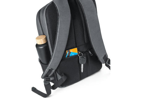 BROOKLYN. Wasserdichter Laptop-Rucksack 15'' aus 2Tone-Nylon