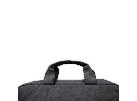 GENOA. Gepolsterte Laptoptasche aus hochdichtem, recyceltem 600D-Polyester 15“