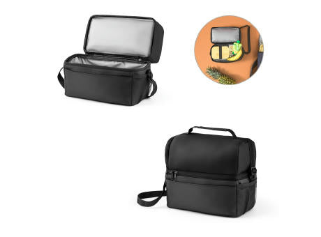 ZIPPERS COOLER. Kühltasche mit 8'5l Volumen aus 300D und 840D Jacquard