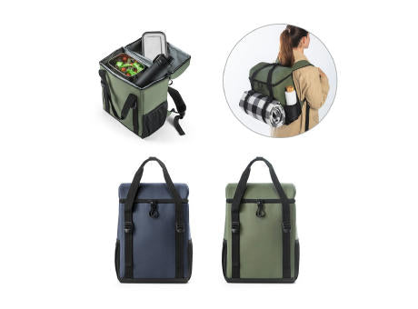 ROMA L. Gepolsterter Thermorucksack aus recyceltem Polyester 600D Ripstop 16 L