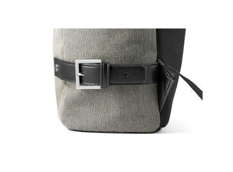 DIVERGENT BACKPACK II. Rucksack für Laptops bis zu 15.6'' aus Stoff und PU