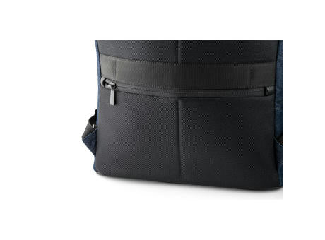 DIVERGENT BACKPACK I. Laptop-Rucksack bis zu 15.6'' aus Denim und PU