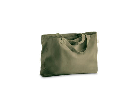 CAMDEN. Tragetasche aus Baumwolle (50%), recycelter Baumwolle (30%) und polyester (20% rPET) (280 g/m²)