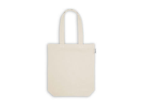 GIRONA. TraTragetasche aus Baumwolle (50%), recycelter Baumwolle (30%) und polyester (20% rPET) (220 g/ m²)