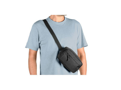 MYKONOS. Gürteltasche aus 600D recyceltem Polyester und Innenfutter aus 210D recyceltem Polyester