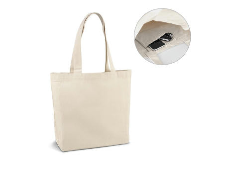 BETO. Tragetasche aus 100% Canvas-Baumwolle (280 g/m²)