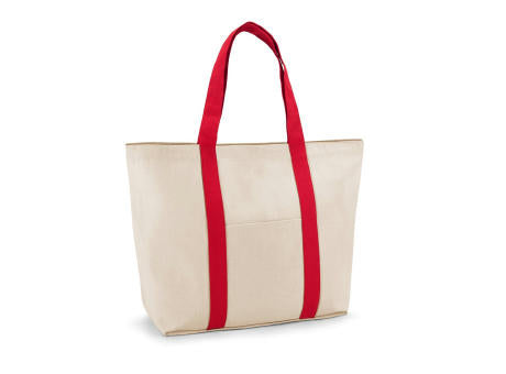 VILLE. Tragetasche aus 100% Canvas-Baumwolle mit einer Innentasche (280 g/m²)