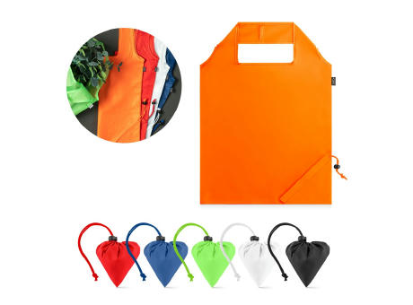 BEIRA. Faltbare Tragetasche aus 190T Polyester aus recyceltem (100% rPET)