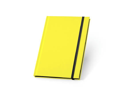 WATTERS. A5-Notizbuch aus fluoreszierendem PU mit linierten Seiten