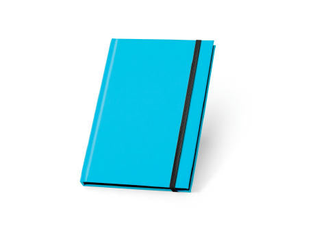 WATTERS. A5-Notizbuch aus fluoreszierendem PU mit linierten Seiten