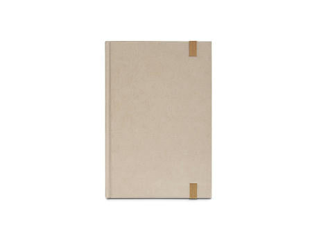DICKINSON. A5-Notizbuch mit festem Einband, hergestellt aus Zuckerrohrpapier (80 % zuckerrohr) mit linierten Seiten
