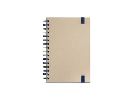 PROUST. A5 Notizbuch mit Ringen, fester Einband, aus Zuckerrohrpapier (80% zuckerrohr) mit unbedruckte Seiten