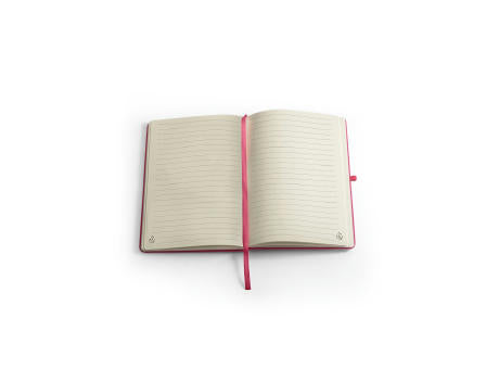 ANNE. A5 Notizbuch aus recyceltem Polyester (100% rPET) mit linierten Seiten