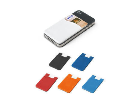 SHELLEY. Smartphone-Kartenhalter aus Silikon