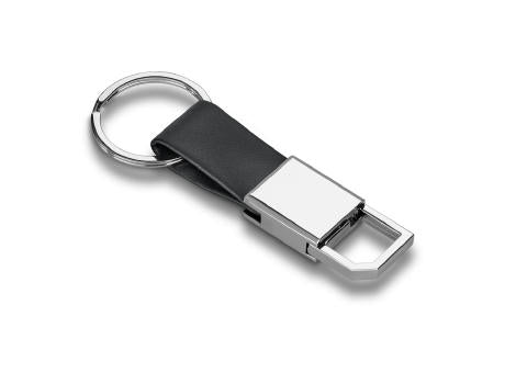 BOURCHIER. Schlüsselanhänger aus PU und Metall