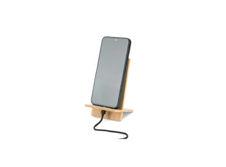 GALEN. Handyhalter aus Bambus, in zwei Teile zerlegbar