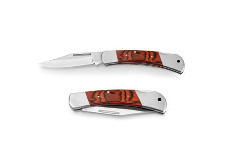 FALCON II. Taschenmesser aus Edelstahl und Holz